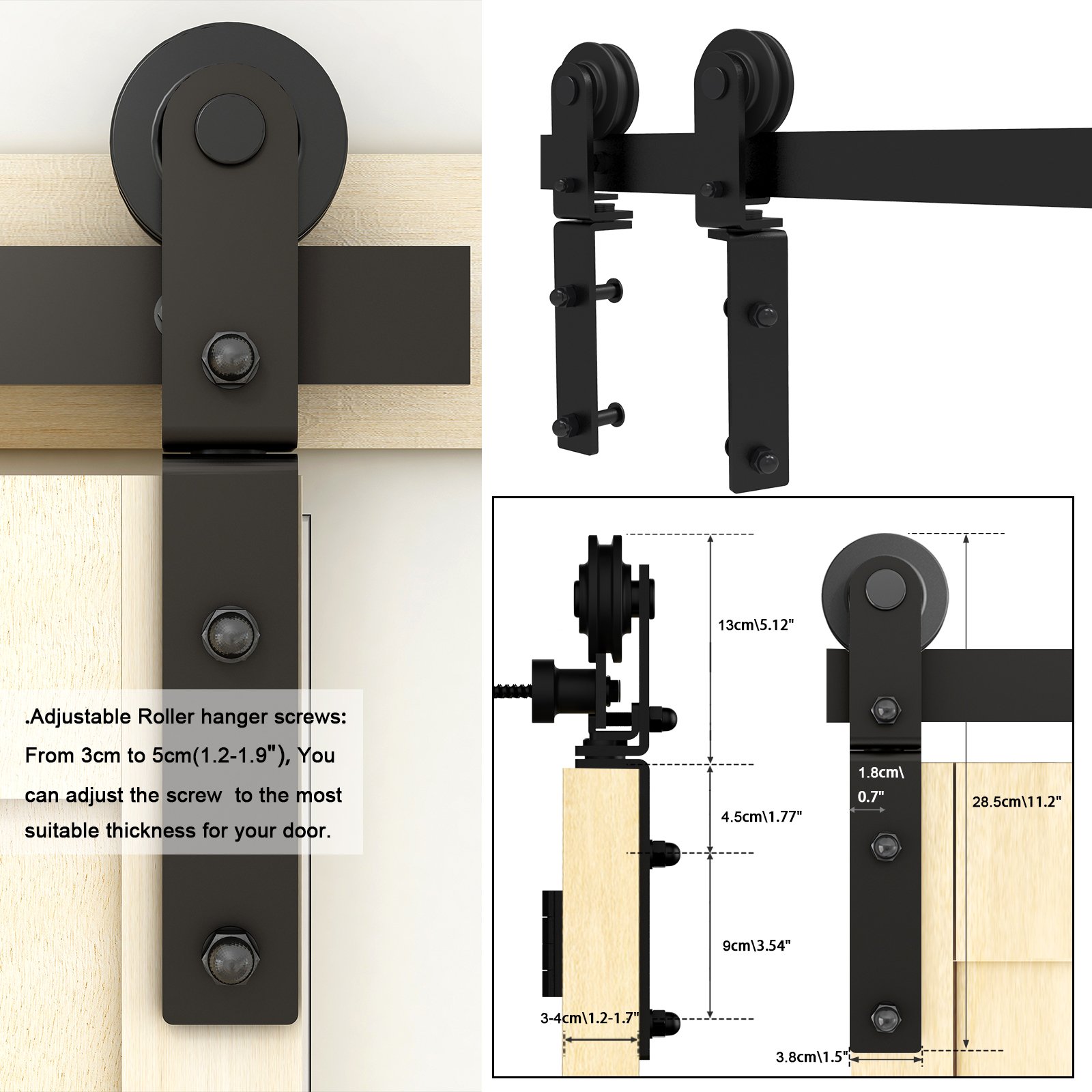 Bifold Barn Door Hardware Kit - CCJH